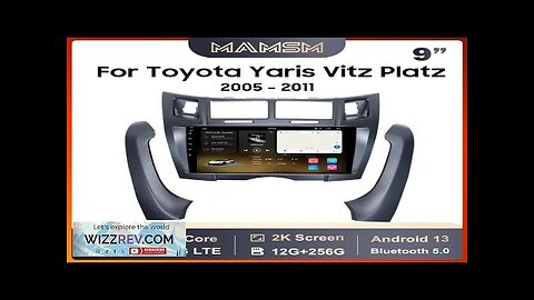 MAMSM Car Radio for Toyota Yaris 2005 2012 Vitz Platz No Review