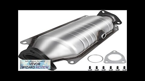 VEVOR Catalytic Converter Compatible with 1998-2002 Honda Accord 2.3L Direct-Fit High Flow Review