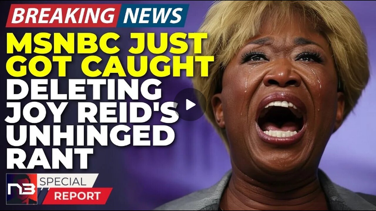 Breaking Watch The Uncensored Joy Reid Meltdown That MSNBC Just Tried(02)