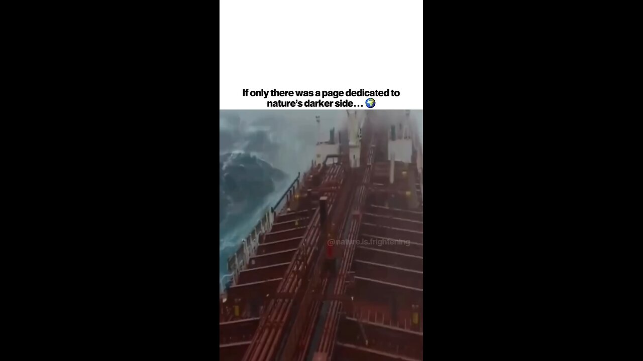 dangerous sea