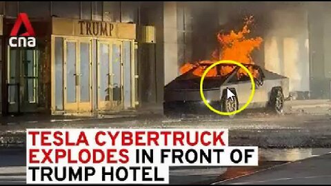 Las Vegas Tesla Cybertruck Explosion At Trump Tower Exposed!