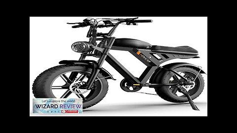 MOVCAN Electric Bike for Adult 1500W/1000W Motor 20 in Fat Tire EbikeUp Review