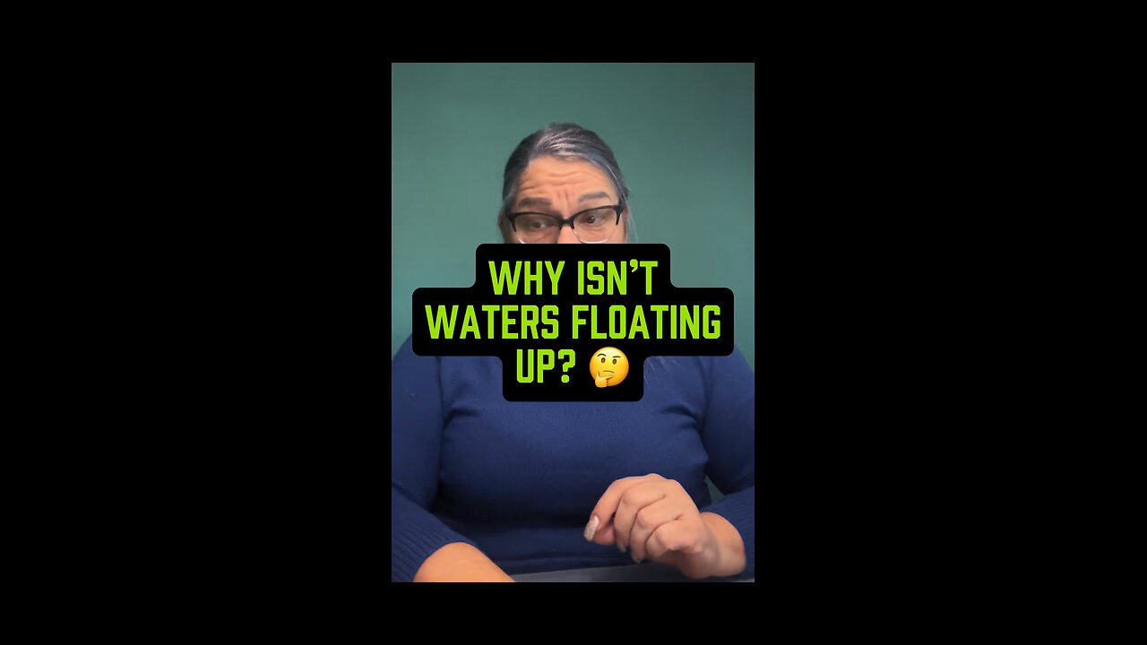 Why Isn’t Water Floating? 😂