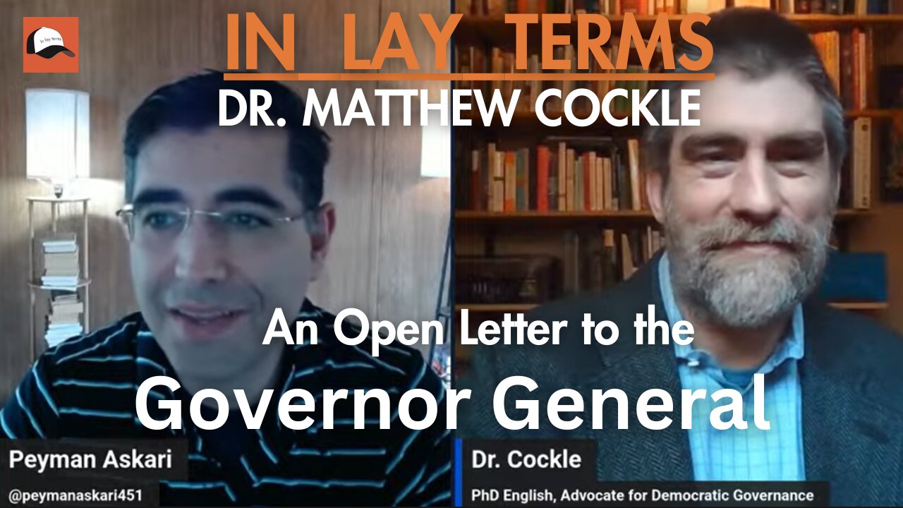 Matthew Cockle | EP 170 | An Open Letter to the Governor General