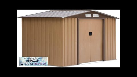 Outsunny 7' x 4' Outdoor Storage Shed Garden Tool House with Foundation Review