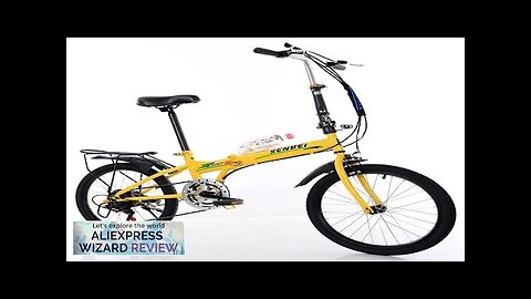 20 Inch Folding Variable-speed Road Bicycle For Men And Women Ultra-light Review