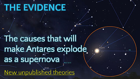 The causes that will make Antares explode as a supernova.