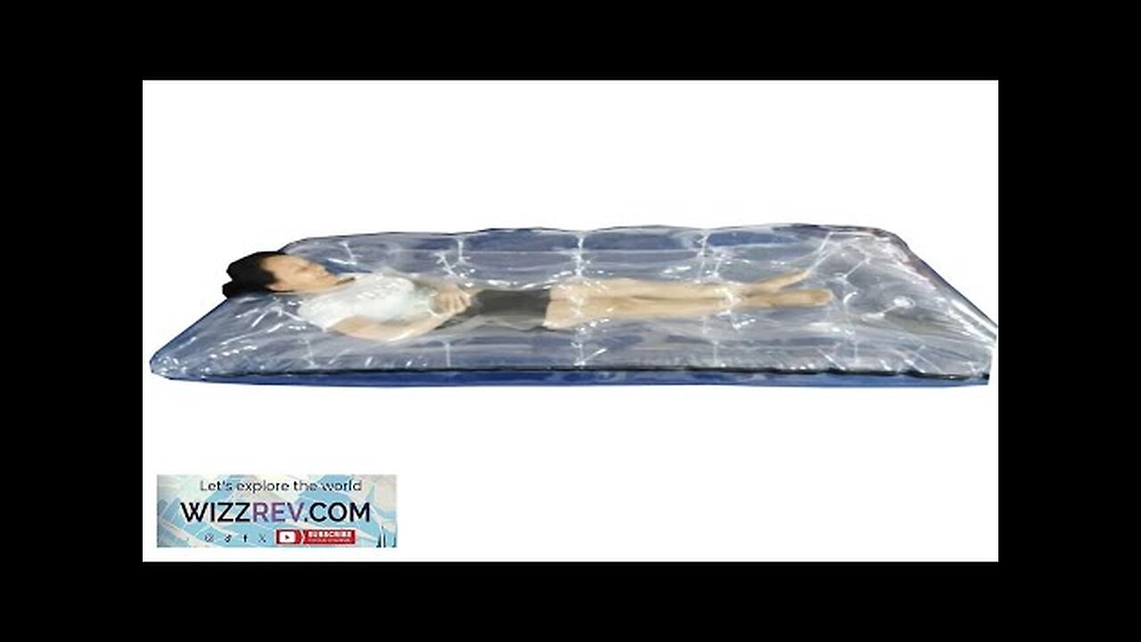 Transparent PVC inflatable sleeping bag and couch Review