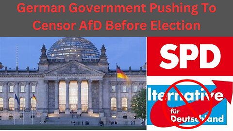 German Government Censoring Before Election