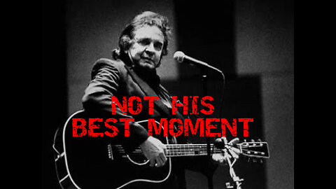 Johnny Cash - "The Chicken in Black" REACTION