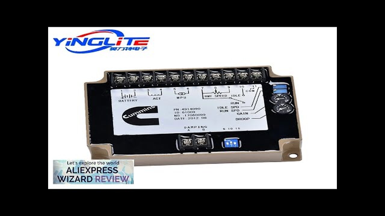 New Engine Speed Controller Governor 4914090 4914091 For Cummins Generator Parts Review