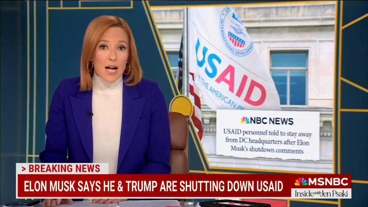 Jen Psaki Declares A 'Hostile Takeover Of The U.S. Government' In Hilarious MSNBC Meltdown