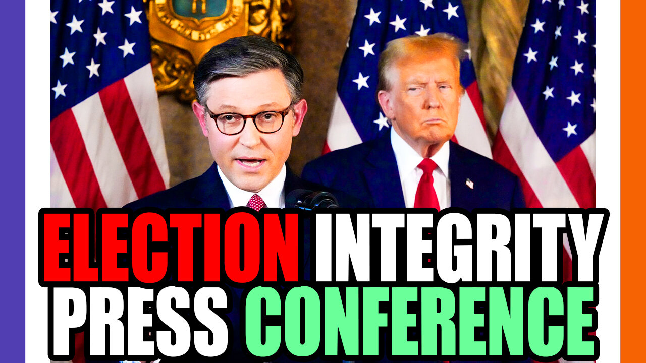 🔴LIVE: Press Conference On Election Integrity followed by News Show 🟠⚪🟣