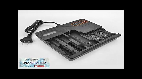 MS-889 Lithium Battery Multi-slot Charger 110-220V AA Battery 3.7V Lithium Battery 9V Review