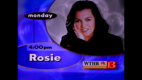 January 23, 2000 - WTHR Promo for Dyan Cannon & Jeff Bridges on 'Rosie'