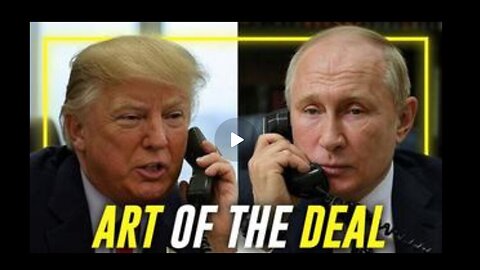 BREAKING- Trump & Putin Negotiate How To Create Lasting Peace In Ukraine Using 'Common Sense'