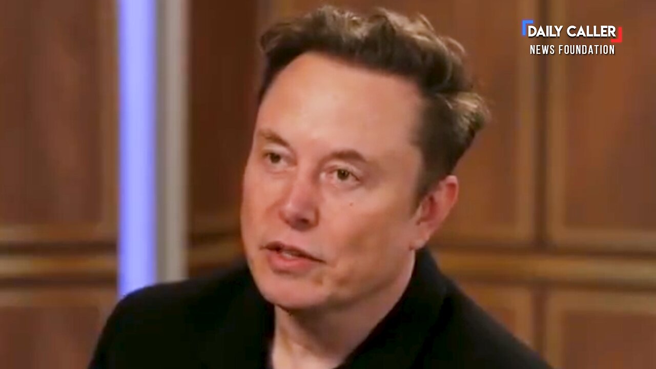 Elon Musk Gets Serious When Asked About Calling Sen. Mark Kelly a 'Traitor' Over Ukraine Aid