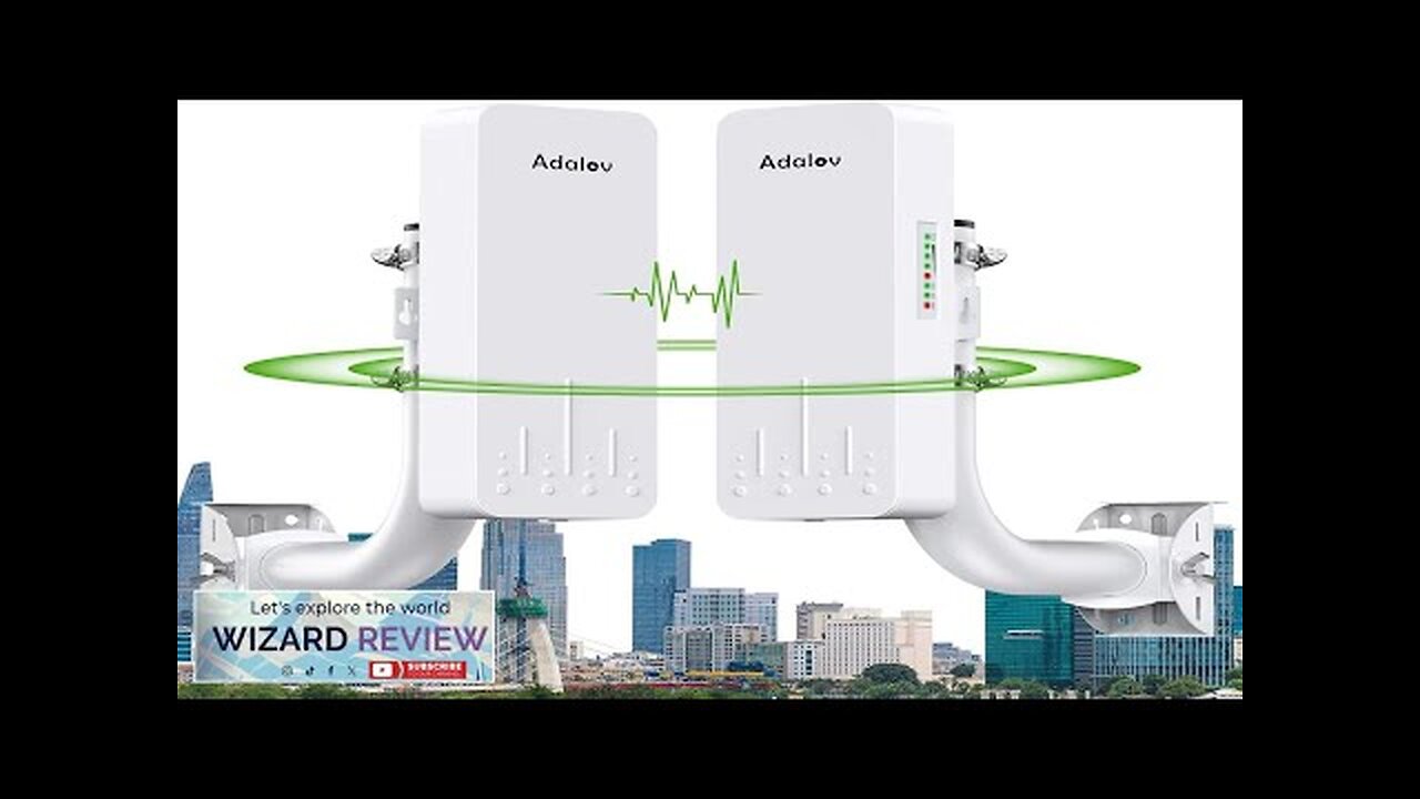 Wireless Bridge with 2 Bracket Mounts 3KM 5.8G Point to Point Outdoor Review