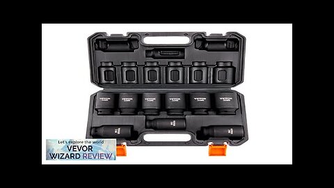 VEVOR 1/2" Drive Impact Socket Set 9 Piece Deep Socket Set Metric Review