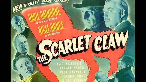 Sherlock Holmes ( The Scarlet Claw ) Full Movie 1944