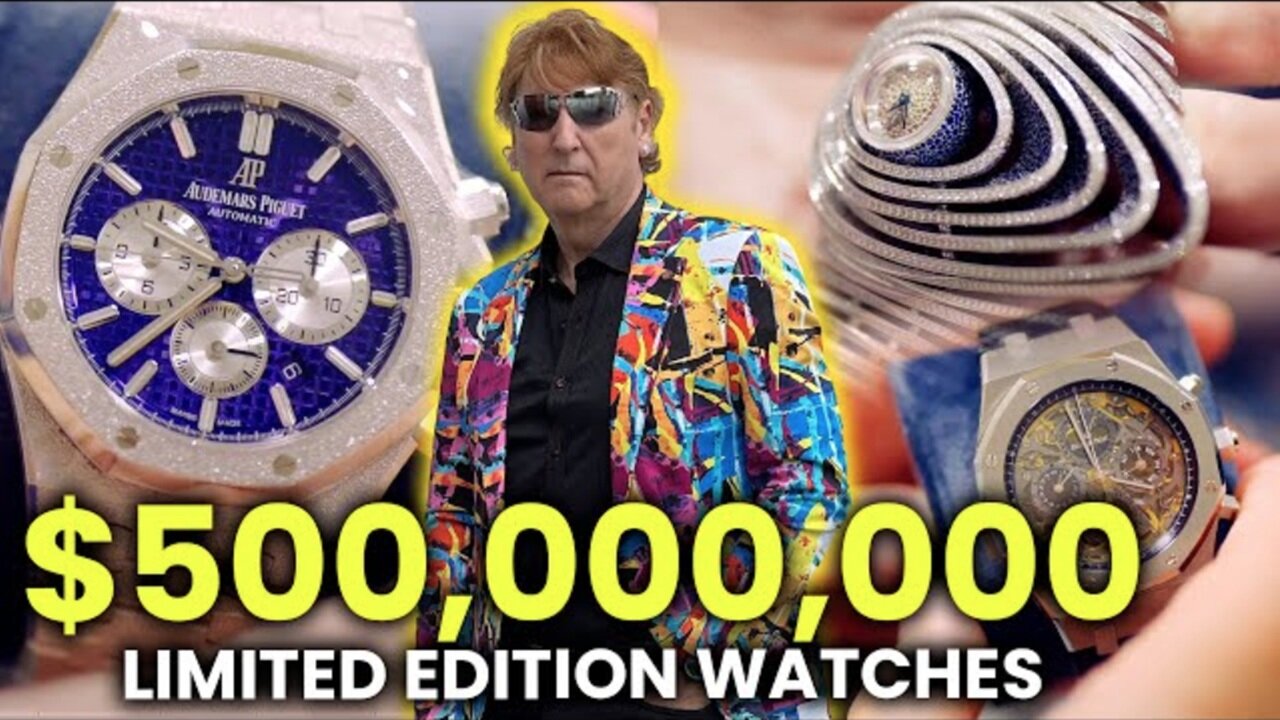 I'VE NEVER SEEN SO MANY LIMITED EDITION WATCHES!