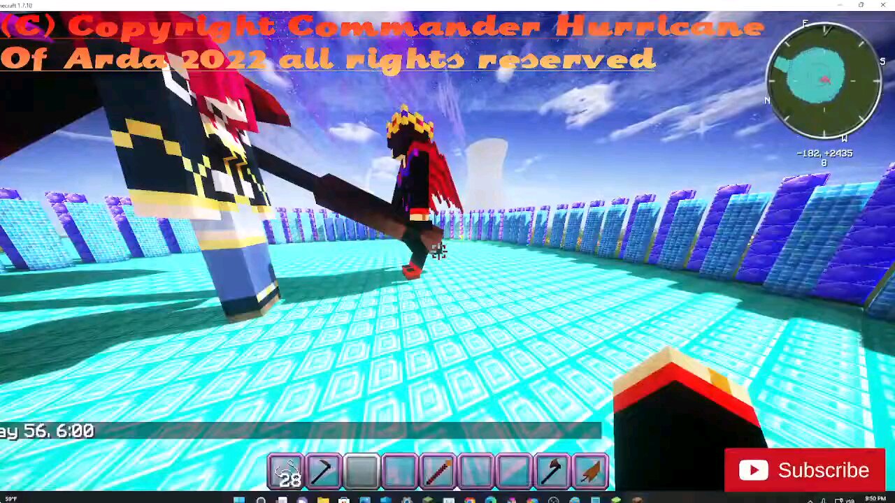 Minecraft mob battle nuclear Joestar vs medaka war god mode