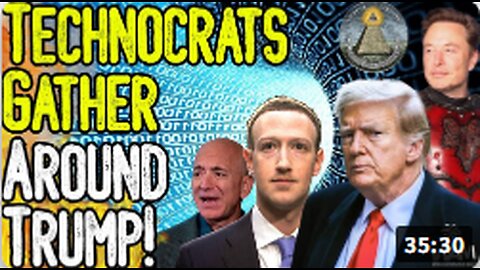 TECHNOCRATS GATHER AROUND TRUMP! - From Zuckerberg To Musk & Bezos - You're Being FOOLED