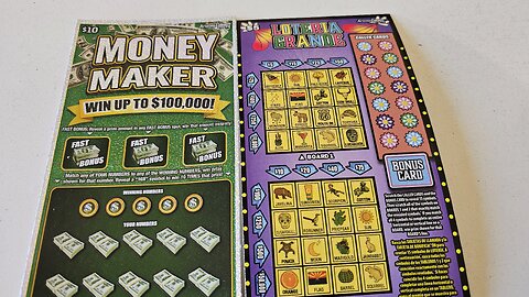 Money Maker $10 Arizona Lottery Scratchers