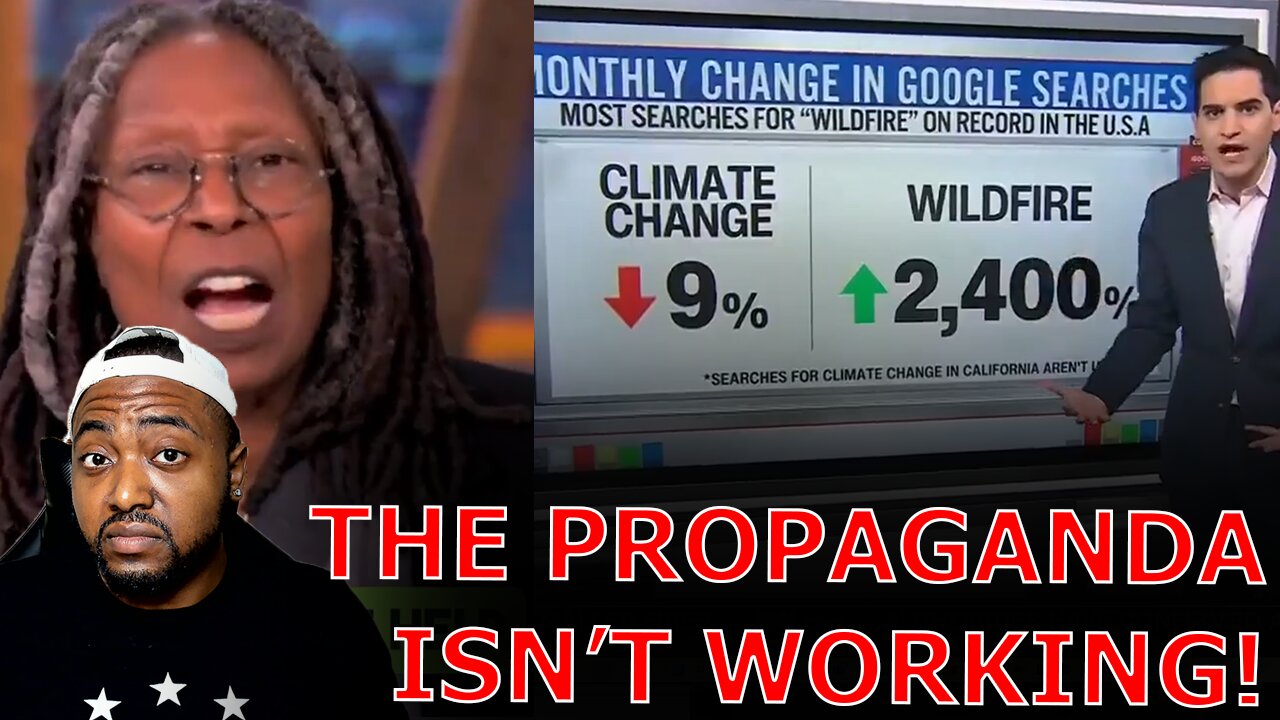 CNN SHOCKED That American's Are Blaming Los Angeles Wildfires On Democrats And Not Climate Change!