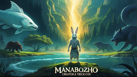 Manabozho: The Great White Rabbit Who Shaped the World After the Flood