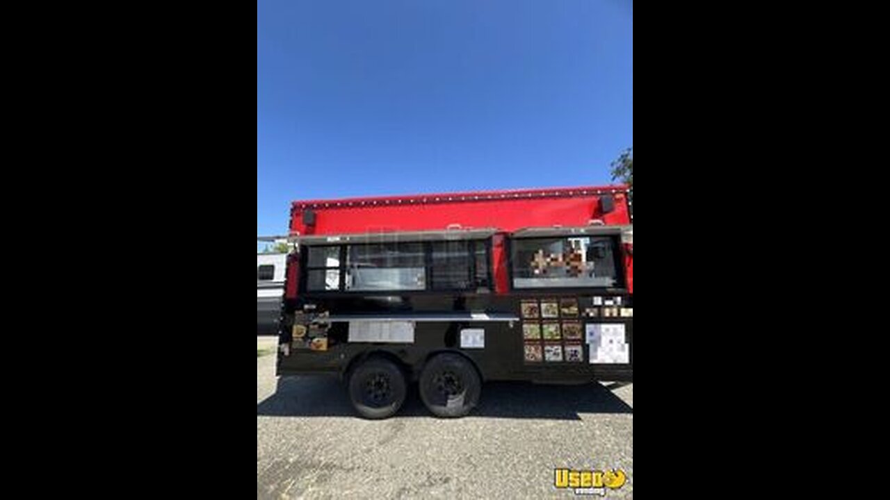 2023 8' x 16' Kitchen Food Concession Trailer with Pro-Fire Suppression for Sale in California