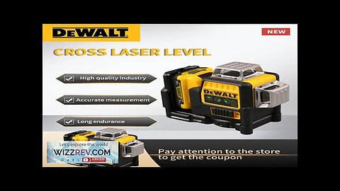 Dewalt 3 Sides*360 Degree Vertical 12 Lines Laser Level Horizontal Green Light Review