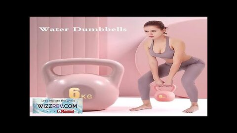 Adjustable Dumbbell Home Fitness Gym Exercise Equipment 2/4/6/8kg Water Kettlebell Squat Review