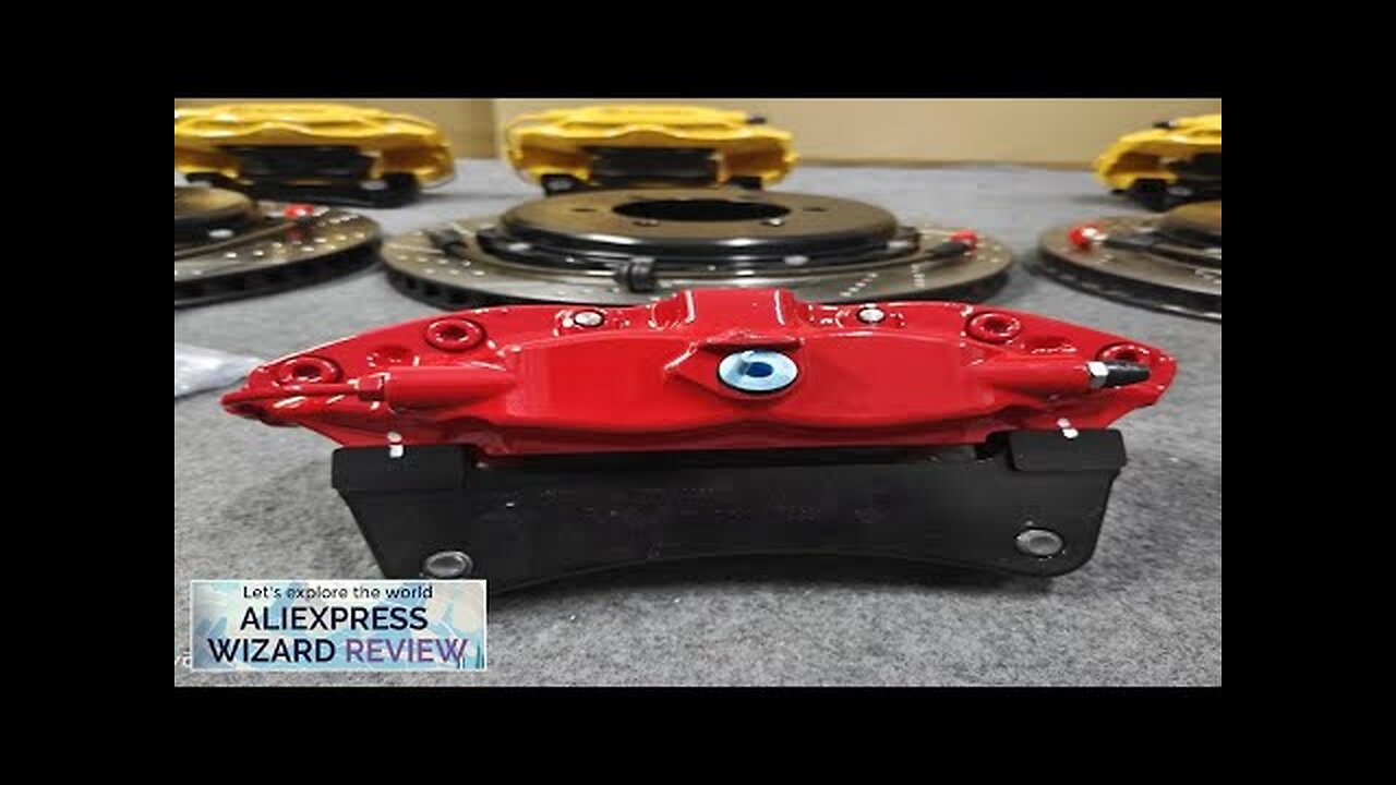 ICOOH Racing Modified Large 4 Pot Brake Caliper Kit with Curve Disc Review