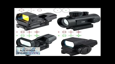 HD101AJ 1X40 HD103 Hunting Red Dot Sight Collection Tactical Optics Reflex Sights Review