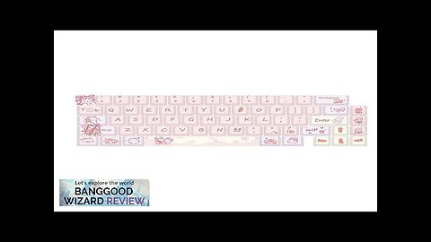 ZUOYA 66/148 Keys Animals PBT Keycap Set MDA Profile Five-sided Sublimation Custom Review