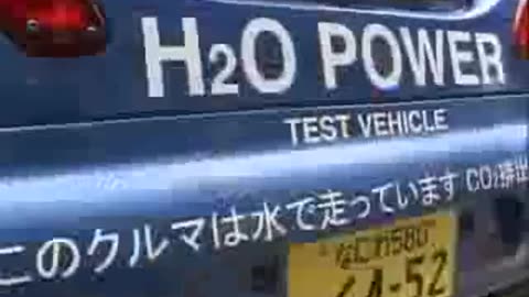 Japanese Water Powered Car