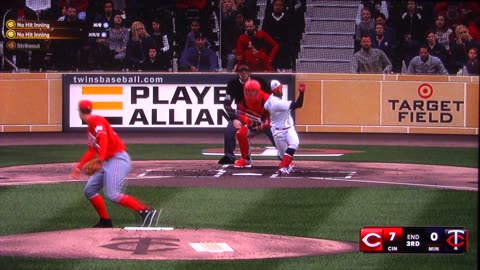 MLB The Show: Cincinnati Reds vs Minnesota Twins (S8 G30)