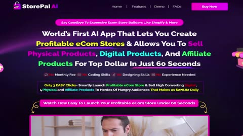 StorePal AI Review: eCommerce Stores Creation Tool