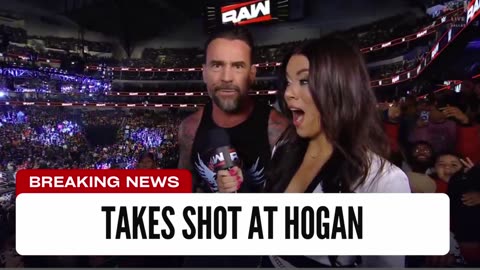 CM Punk Takes Shot At Hulk Hogan