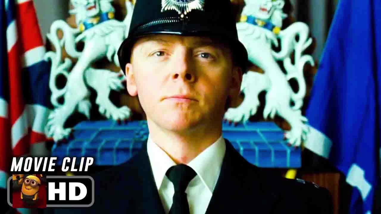 The Best Cop Scene _ HOT FUZZ (2007) Movie CLIP HD