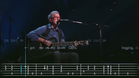 (FREE TAB) Eric Clapton - Layla (Live) / Guitar Tab