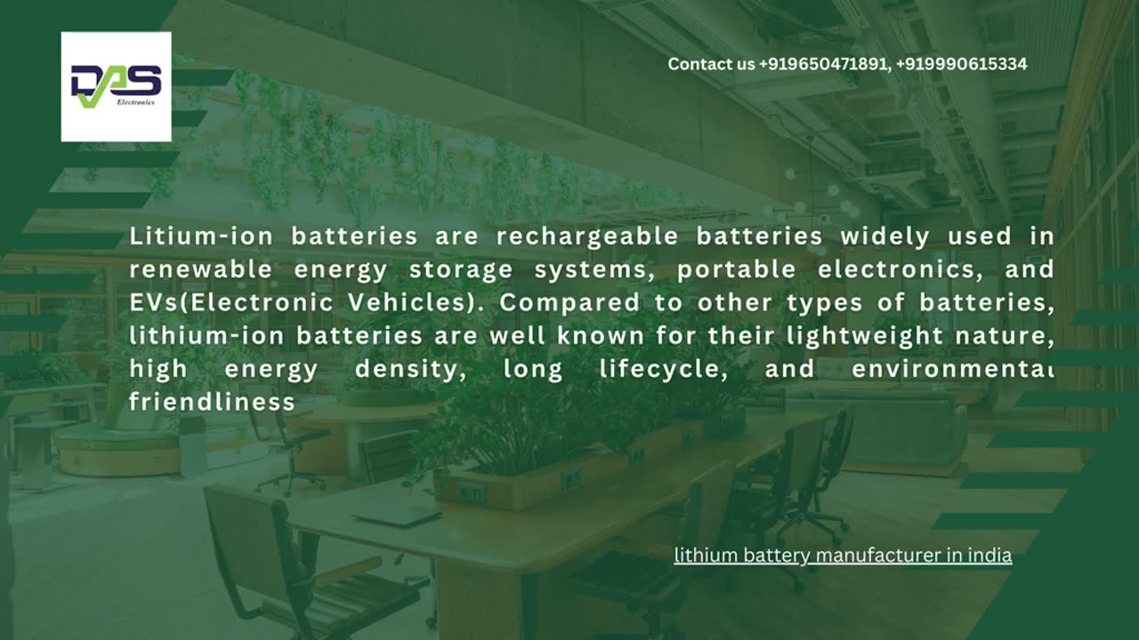 What is Special About Lithium-ion Batteries?