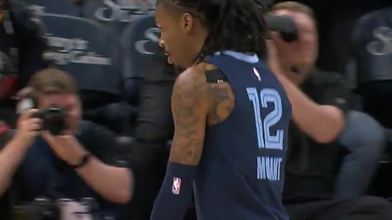 NBA - Ja Morant ices it for the Grizzlies as they win their 4th straight game 🧊🧊