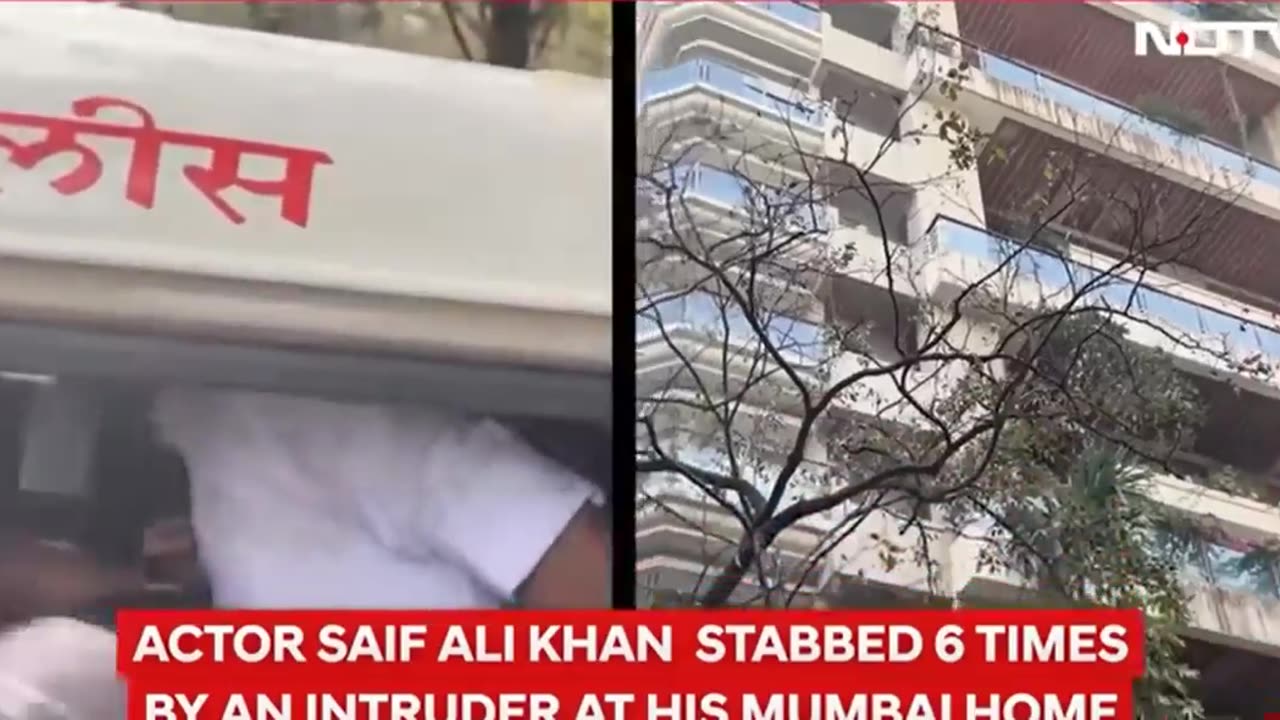 "Saif Ali Khan Stabbing Incident: Latest Updates from Outside His Residence"