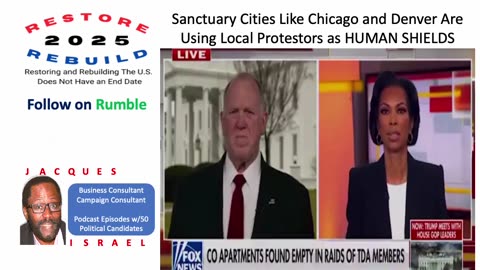 AG Pam Bondi Sues Chicago and Denver on Using Protestors As Human Shields