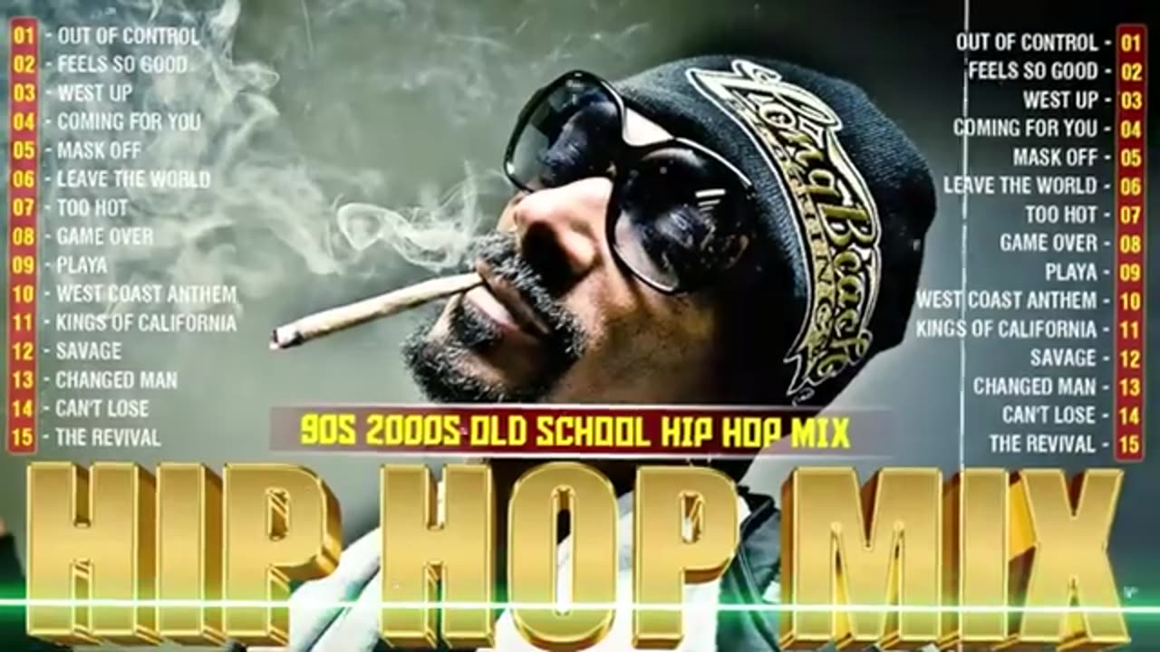 🎧TOP OLD SCHOOL HIP HOP🔥Snoop Dogg,2Pac,Ice Cube, Eminem,Dr. Dre,DMX,Xzibit,Method Man,50 Cent..032