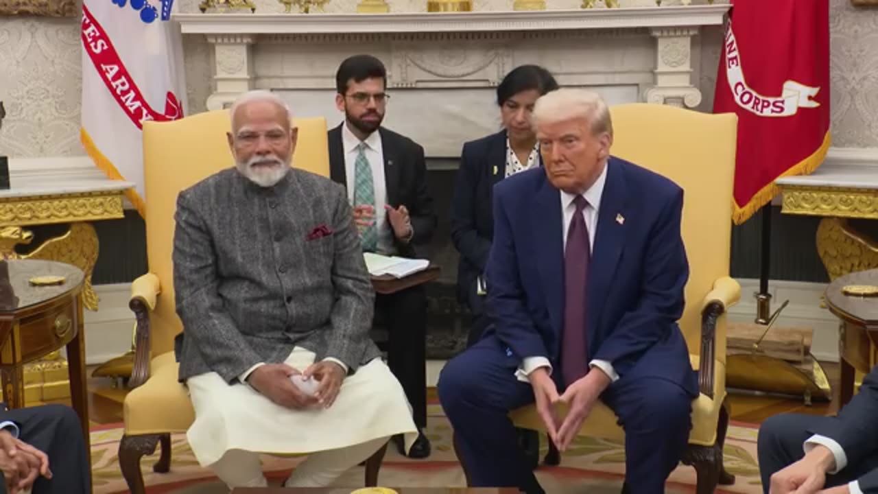 President Trump Hosts a Bilateral Meeting with the Prime Minister of the Republic of India