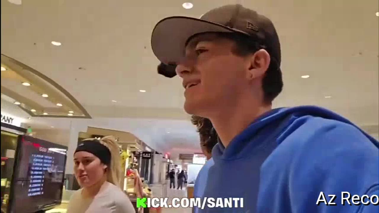 While Santi bros went after pranks they went shopping 🛍 and dined with his gal 02/28/25part7