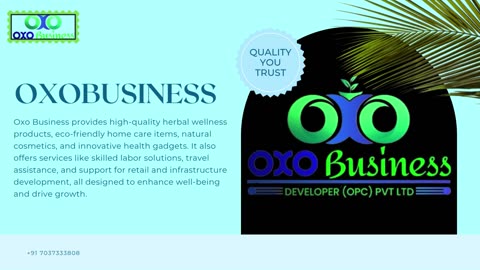 Elevate Your Lifestyle with Oxo Business